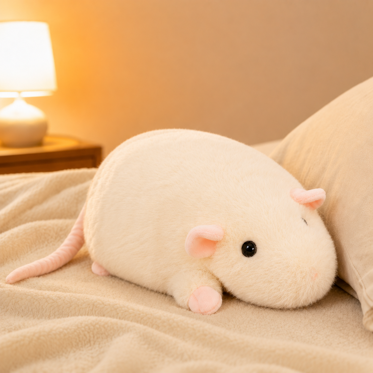 Qelavo®The Chubby Rat Plush Made for Hugs