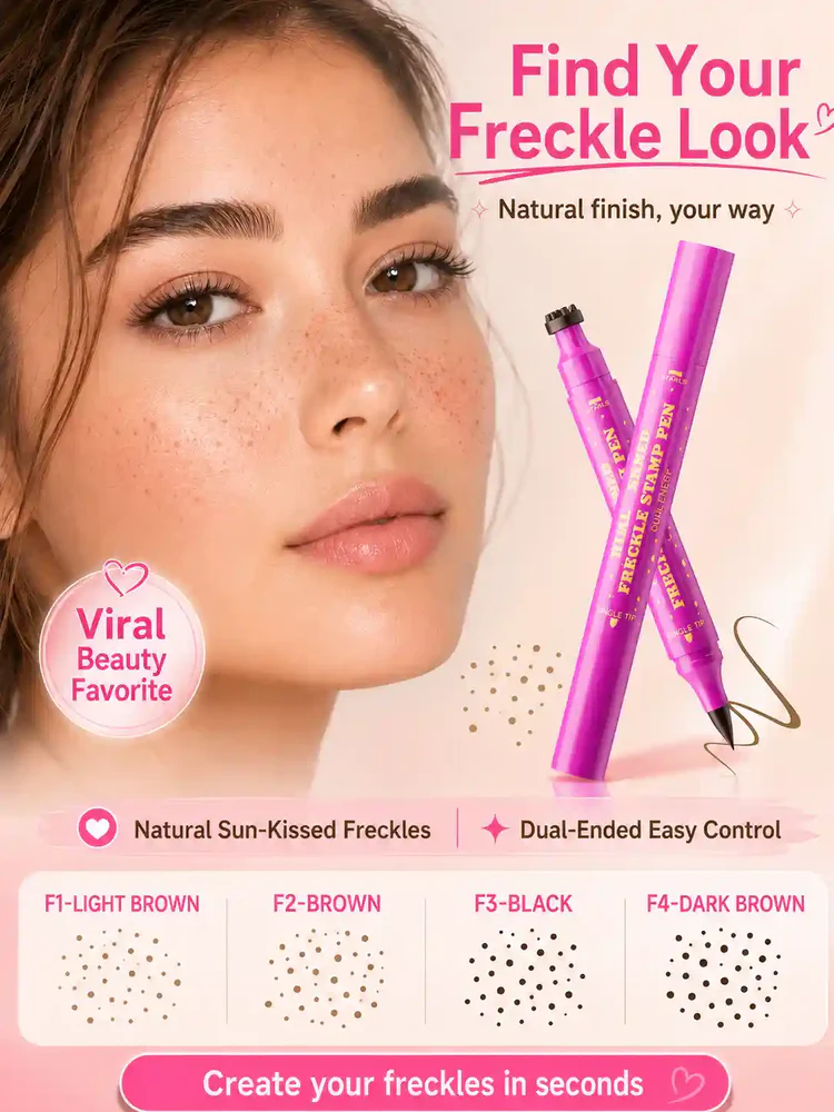 Sunkissed Perfection: Natural-Look Dual-Ended Freckle Pen