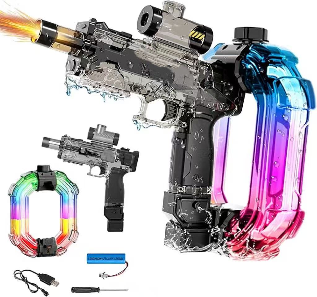 Electric Automatic Water Blaster with Lights & Sound Effects