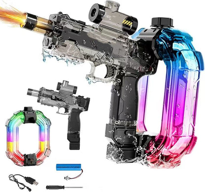 Electric Automatic Water Blaster with Lights & Sound Effects