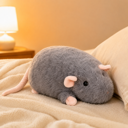 Qelavo®The Chubby Rat Plush Made for Hugs