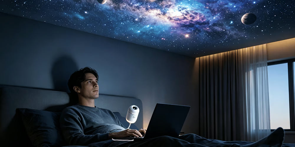 6-in-1 USB Professional Galaxy & Planetarium Projector