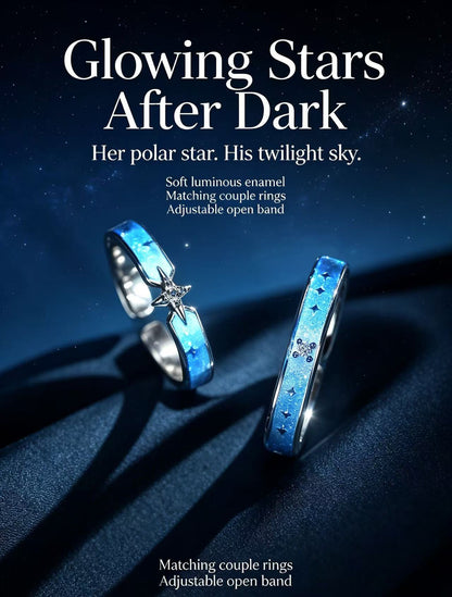Night Wreathed in Stars-The Polar Star anchors the dusk stars.