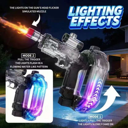 Electric Automatic Water Blaster with Lights & Sound Effects