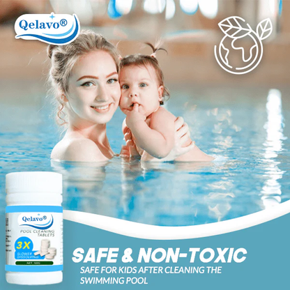 Qelavo® Pool Cleaning Tablet (100 PCS)