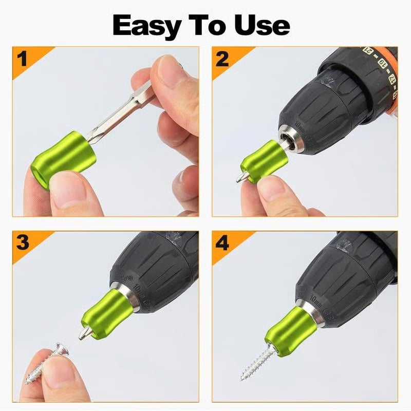 🔥The Strong Magnetic Screw Ring, 1/4 Inch/6.35mm Universal Magnetic Screw Ring Head