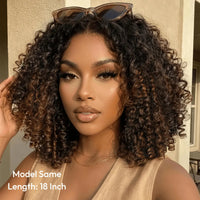 7x5 Lace Chestnut Brown Ombre