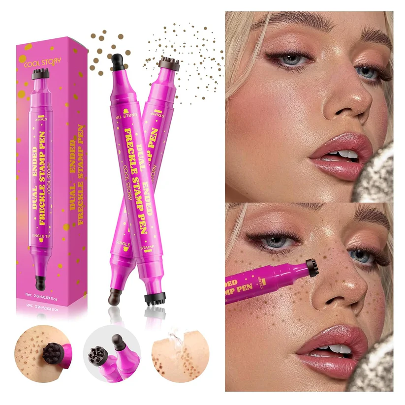 Sunkissed Perfection: Natural-Look Dual-Ended Freckle Pen
