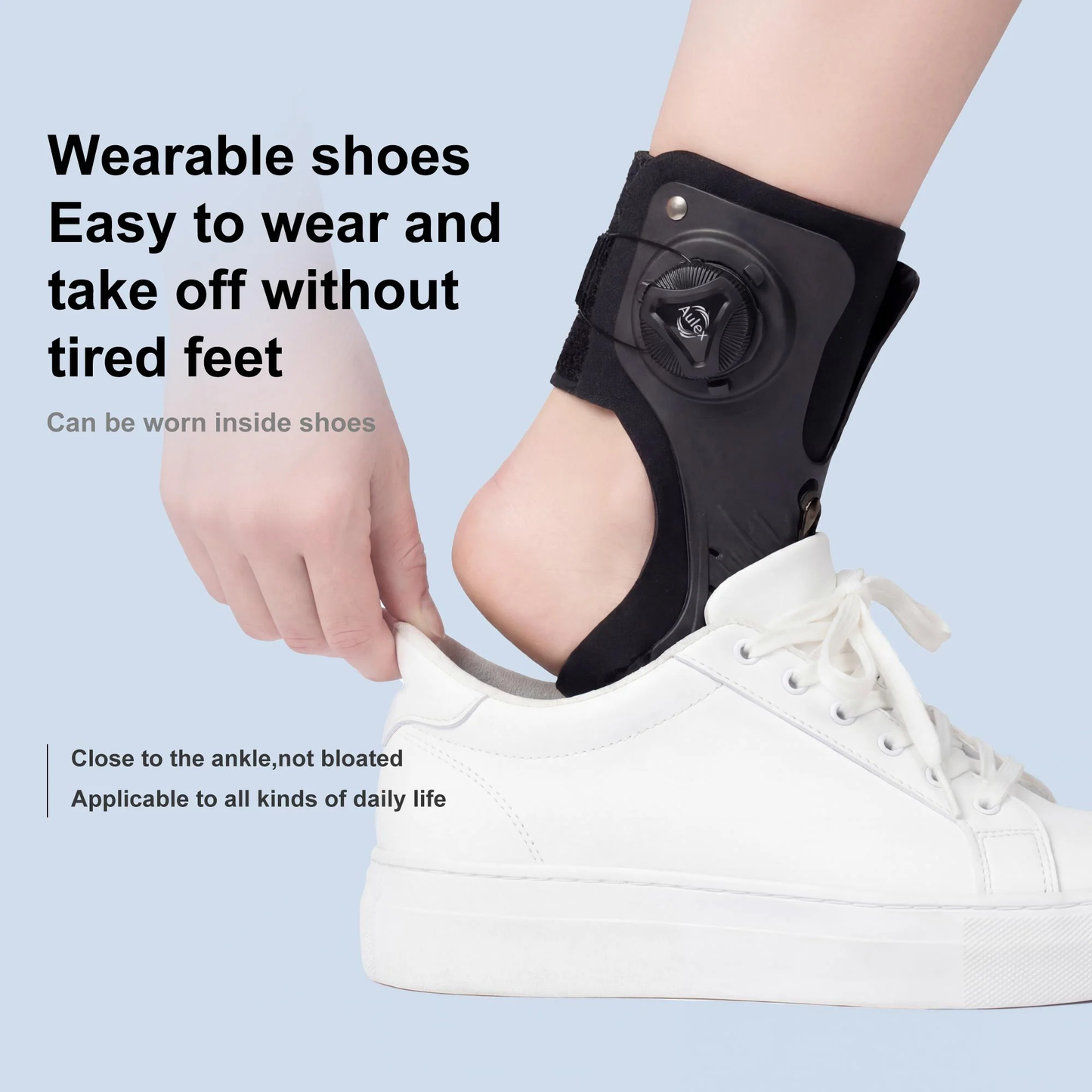 Qelavo®Knob Airbag Foot Support