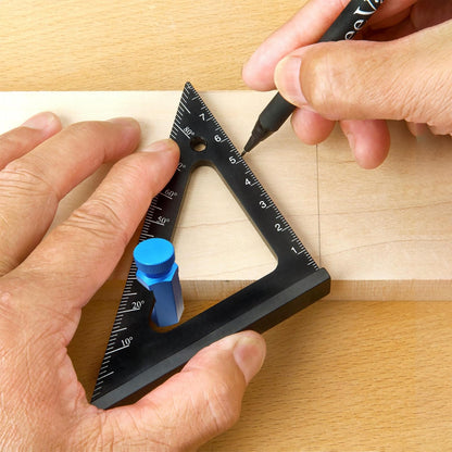 ✨49% OFF - Tall Stair Gauges for Framing Square – Hexagonal Stable Lock with Holder & Hook for Carpentry & Circular Saw
