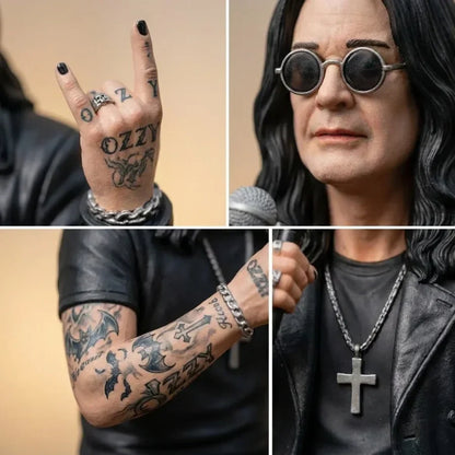 🔥Most Popular in 2026🔥15cm Hand-Painted Rock Legend Dashboard Figurine