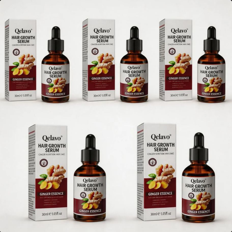 Qelavo®Ginger Anti-Hair Loss Treatment for Hair Growth
