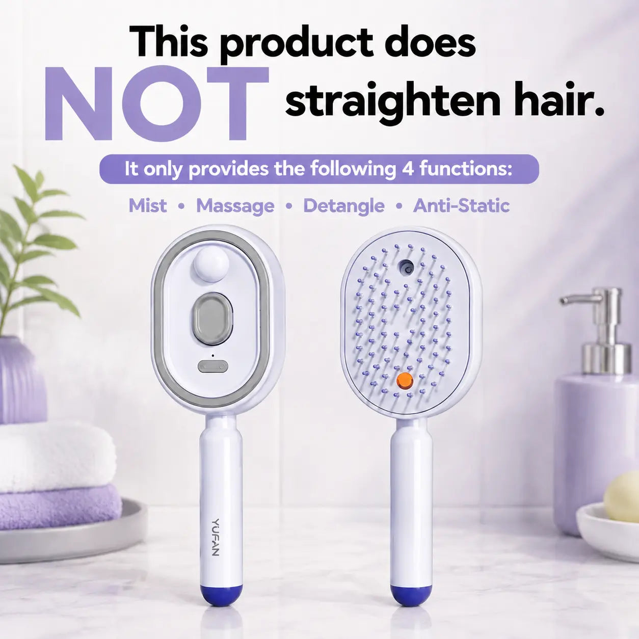 ✨ Get Fuller, Smoother Hair with Every Brush