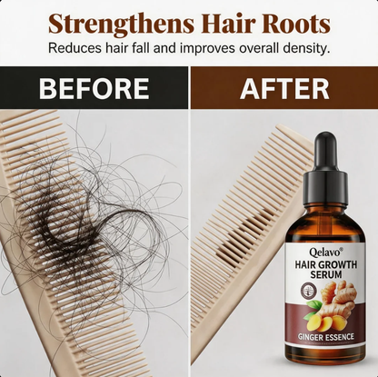 Qelavo®Ginger Anti-Hair Loss Treatment for Hair Growth