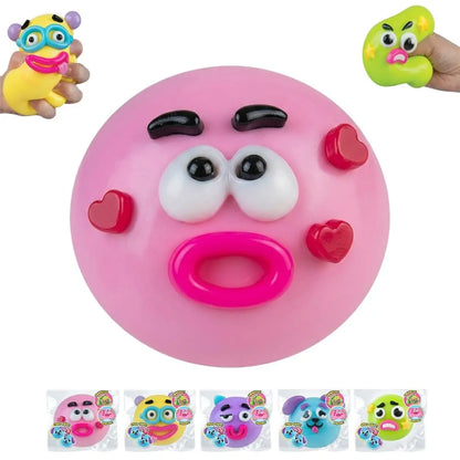 NEW Smushers Squishy - Curiosities Smushers Dog Face Swap Squishy Soft Moldable Cute Slow Rise Relaxing Sensory Fidget Relief Anxiety Stress Fun Desk Accessory for Adults