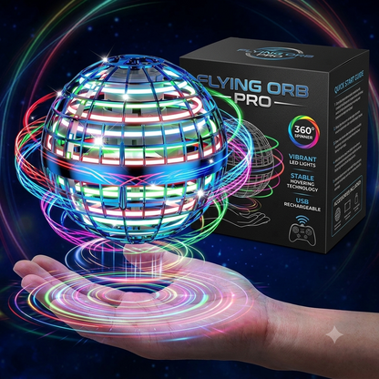 🛸 Hottest Cosmic Fly Orb Ball - Boomerang Hover & Galaxy Spin Effect Drone Toy, Outdoor Fun Gift