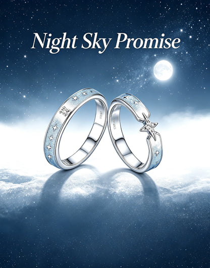 Night Wreathed in Stars-The Polar Star anchors the dusk stars.