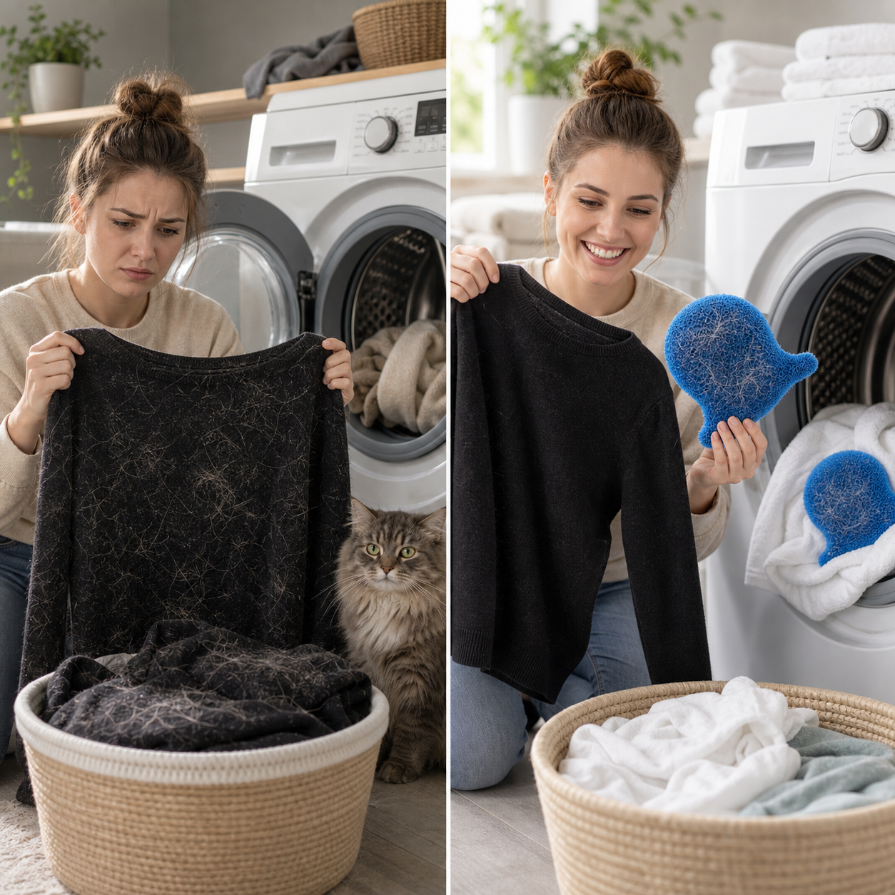 ⏳LAST DAY BUY 2 GET 1 FREE!💦Pet Hair Catcher for Washing Machines