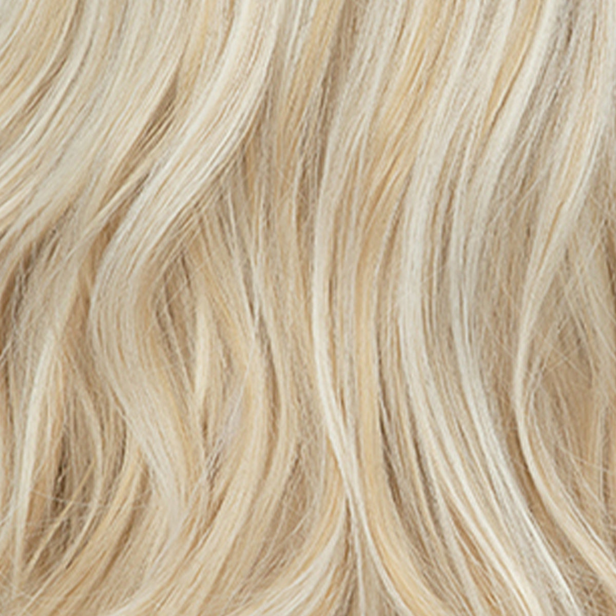 Blonde—High Quality Halo Hair Extensions(Comprising Wavy + Straight)