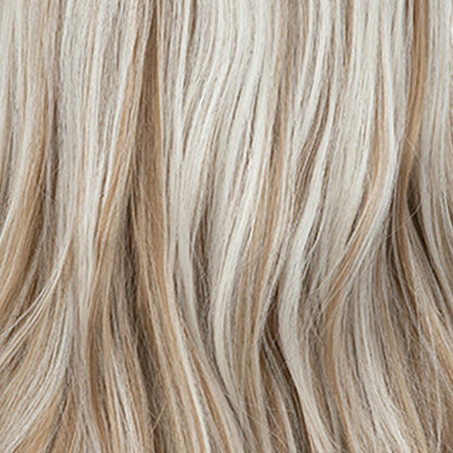 Blonde—High Quality Halo Hair Extensions(Comprising Wavy + Straight)