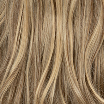 Blonde—High Quality Halo Hair Extensions(Comprising Wavy + Straight)