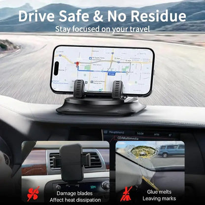 🔥Car phone holder 360 degree rotation, suitable for car navigation in-car dashboard
