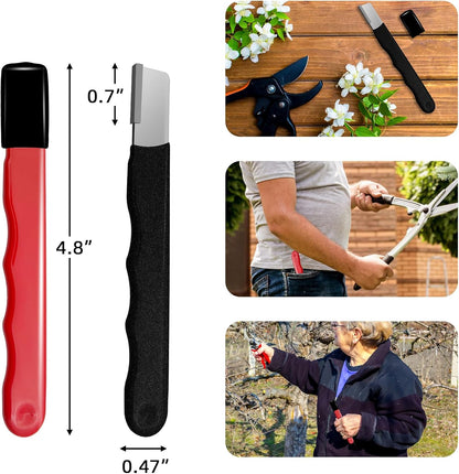 Professional Kitchen Knife Sharpener,Precision Edge Knife Sharpening Tool,Knife Sharpening Stone For Blade,Lncluding Garden Shears