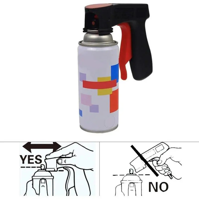 Spray Can Trigger Handle with Full Hand Grip, Convert Spray Cans to Paint Sprayer