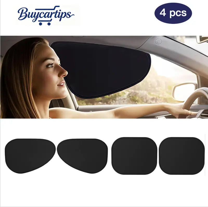 Car Side Window Sunshade, Shading and UV Blocking, Protects car Interior and Privacy for All Models