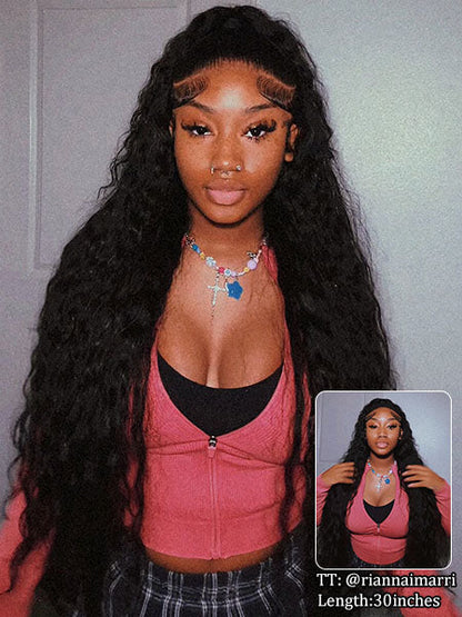 Recommend 16"-34" Loose Deep Wave 7x6/13x6 Full Lace Frontal Wig