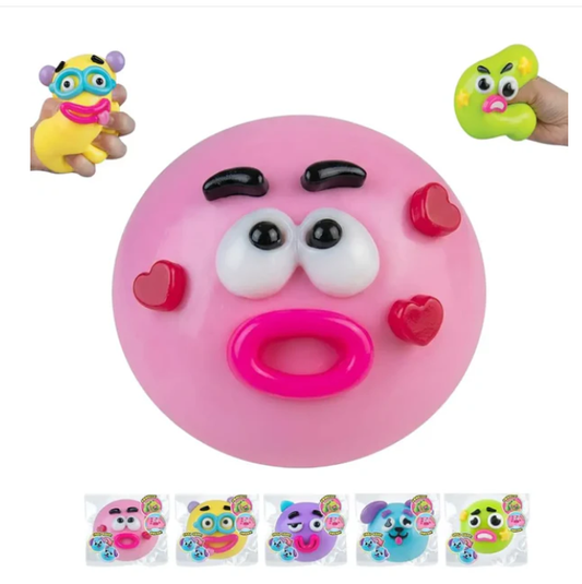 NEW Smushers Squishy - Curiosities Smushers Dog Face Swap Squishy Soft Moldable Cute Slow Rise Relaxing Sensory Fidget Relief Anxiety Stress Fun Desk Accessory for Adults