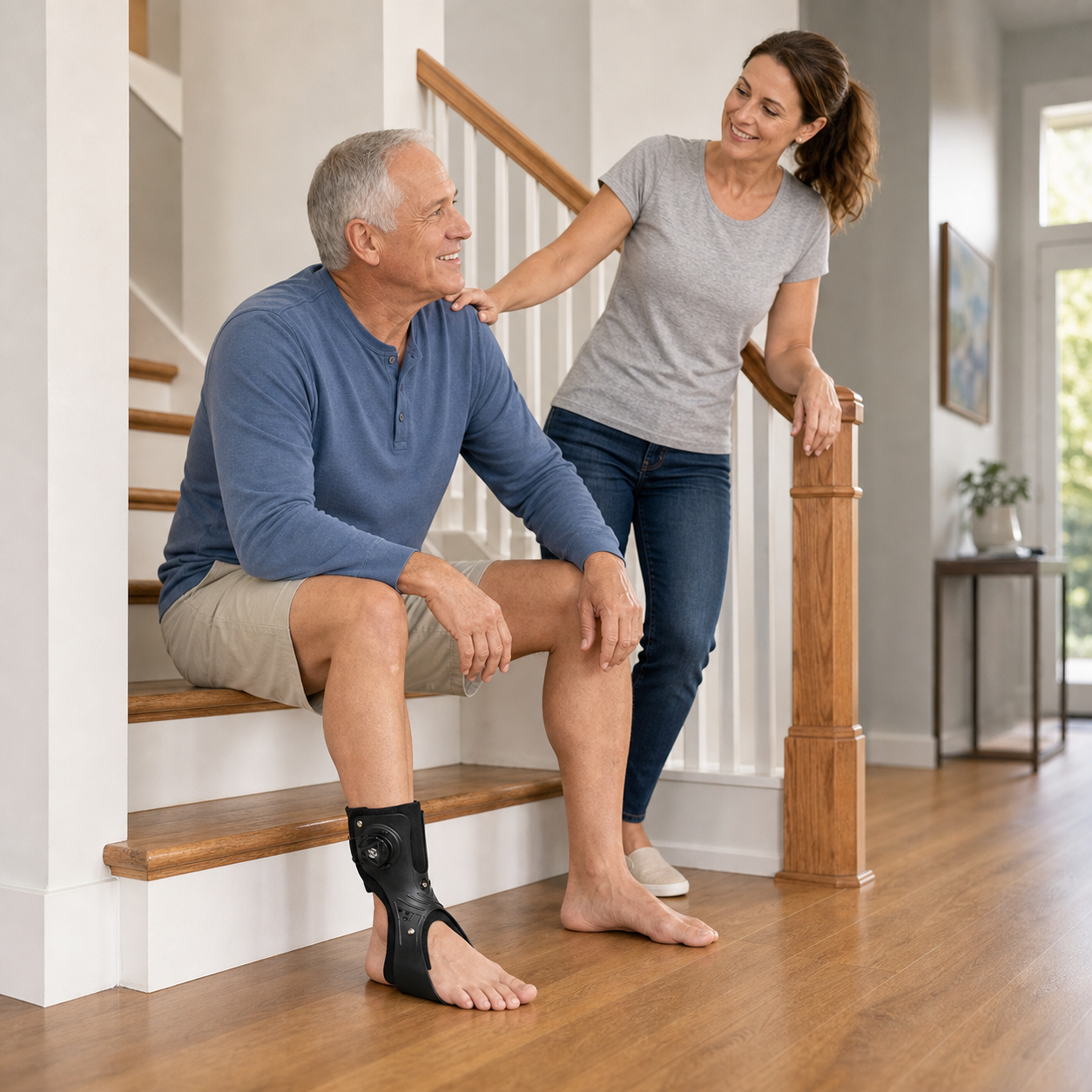 Qelavo®Knob Airbag Foot Support