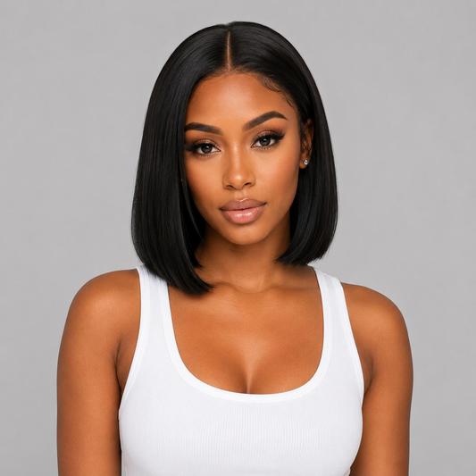 Qelavo® A bob hairstyle wig that looks like your own hair