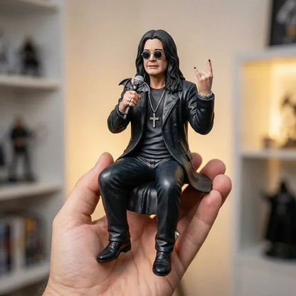 🔥Most Popular in 2026🔥15cm Hand-Painted Rock Legend Dashboard Figurine