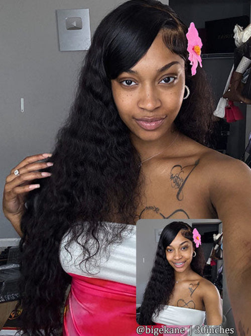 Recommend 16"-34" Loose Deep Wave 7x6/13x6 Full Lace Frontal Wig