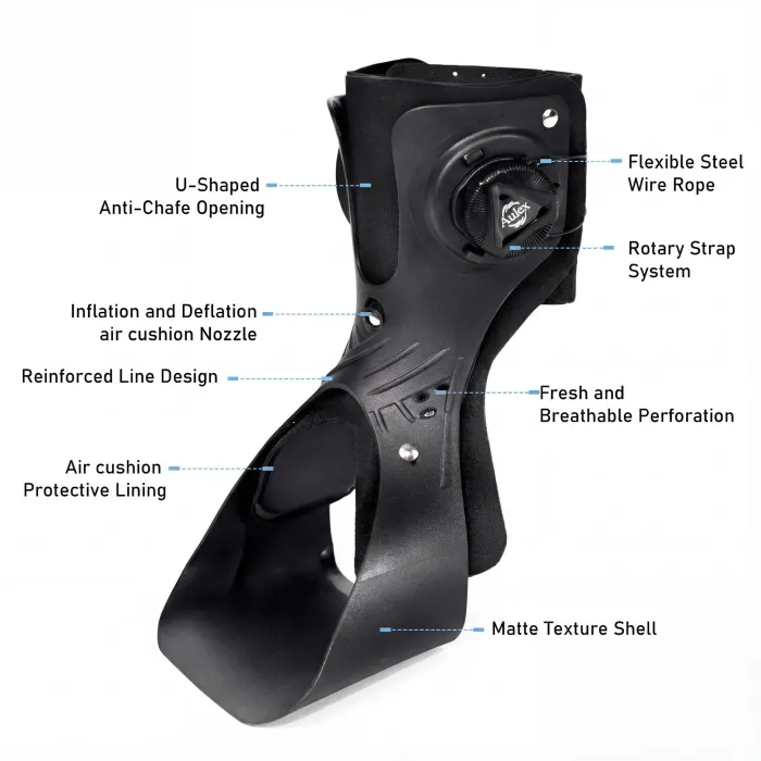 Qelavo®Knob Airbag Foot Support