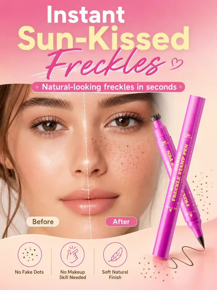 Sunkissed Perfection: Natural-Look Dual-Ended Freckle Pen