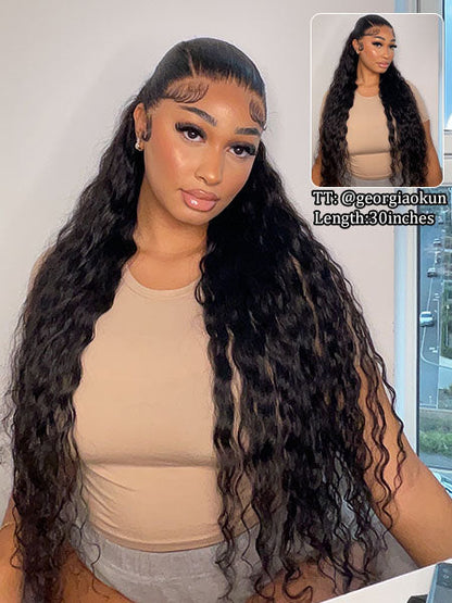 Recommend 16"-34" Loose Deep Wave 7x6/13x6 Full Lace Frontal Wig