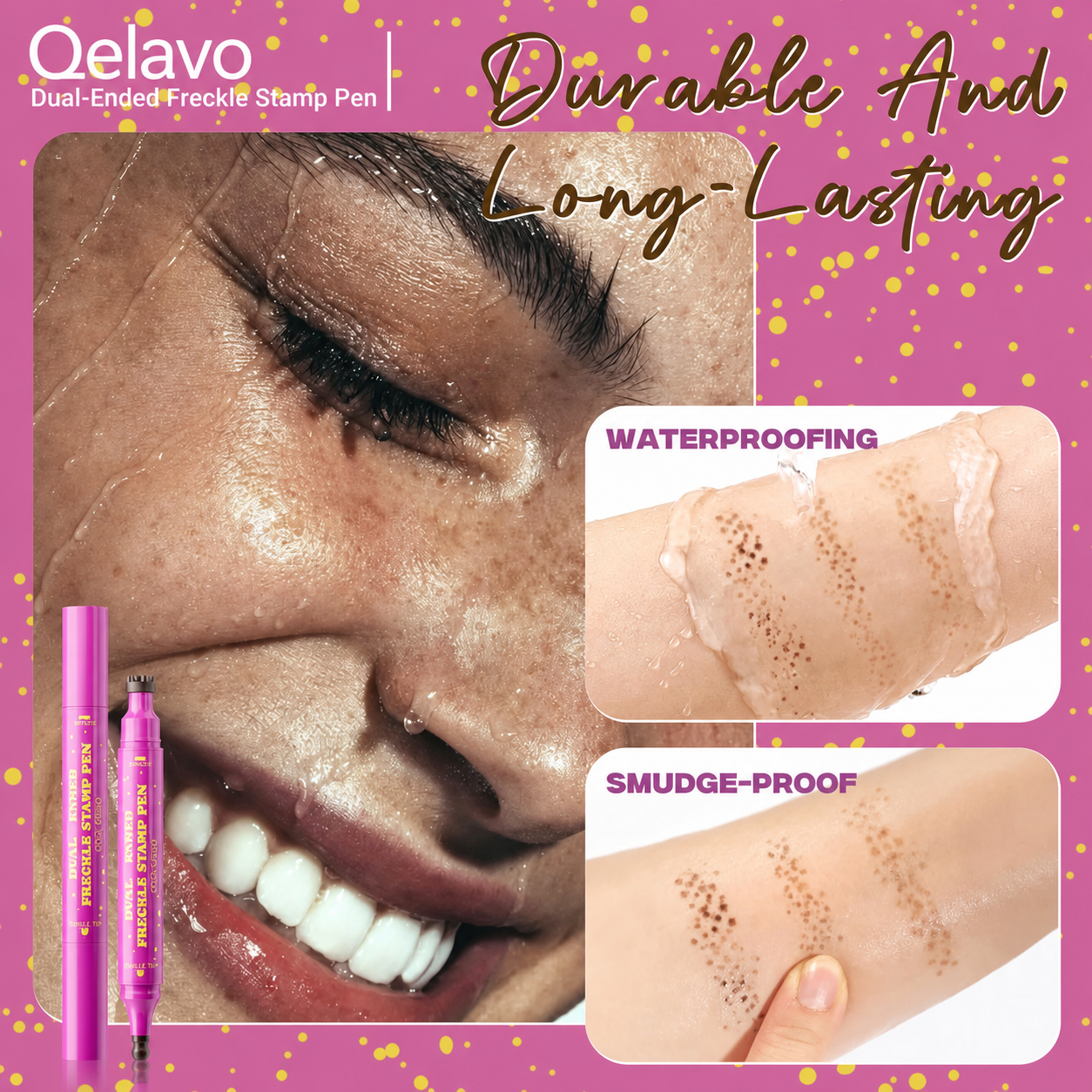 Sunkissed Perfection: Natural-Look Dual-Ended Freckle Pen