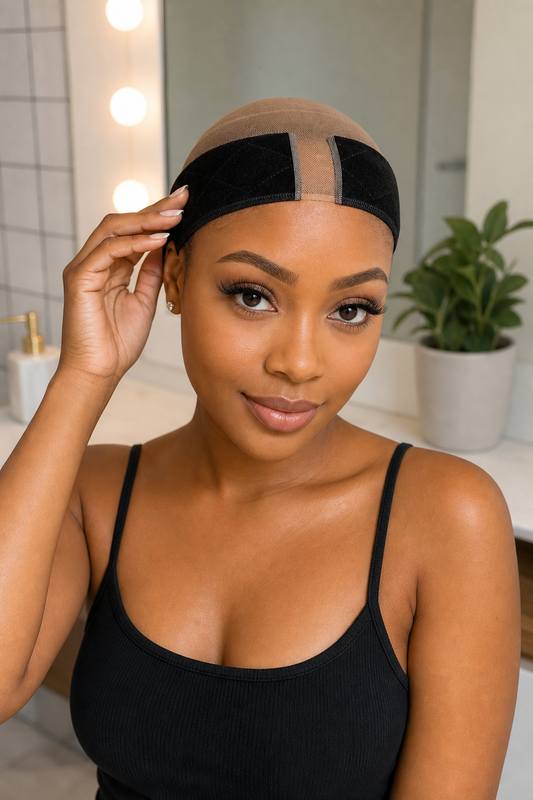 Qelavo® Velvet Lace Wig Grip Band - Glueless Non-Slip Wig Secure Hold
