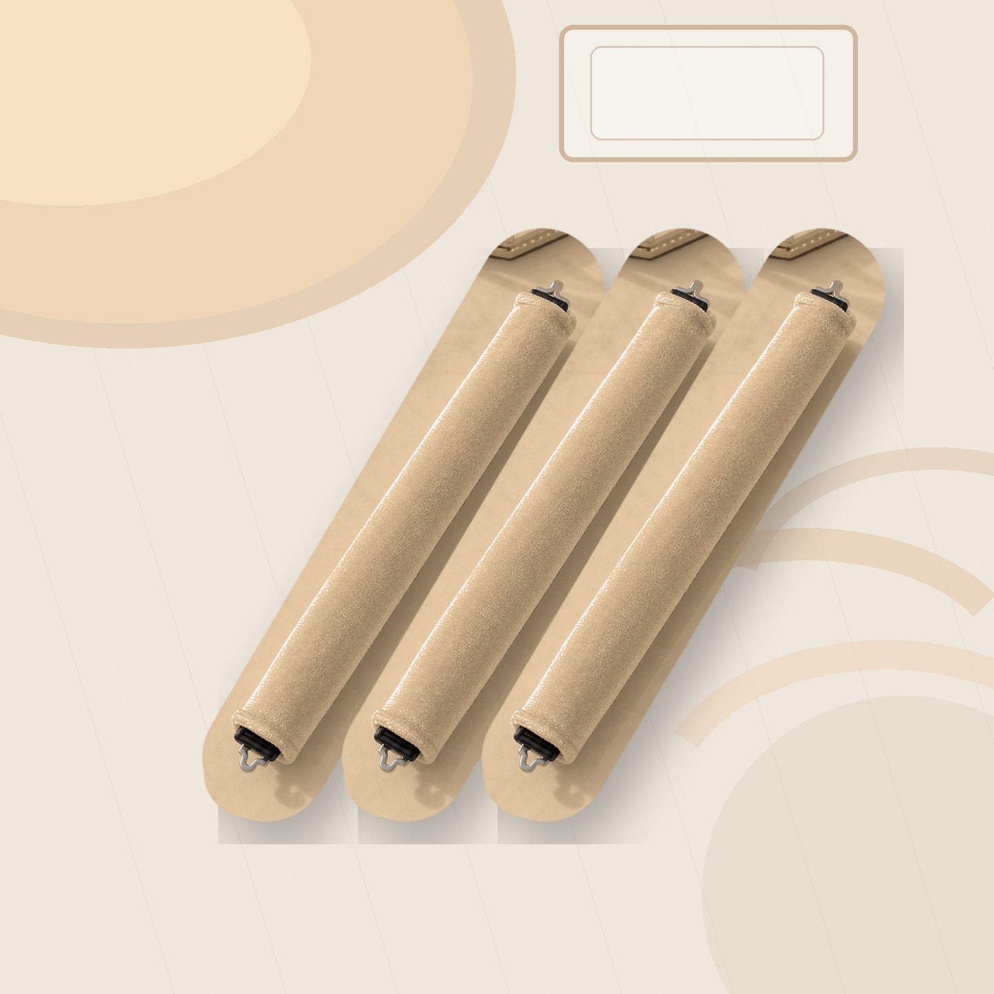 Qelavo® Velvet Heatless Curling Rod Set