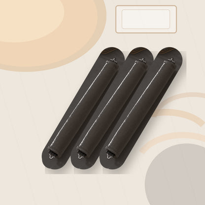 Qelavo® Velvet Heatless Curling Rod Set