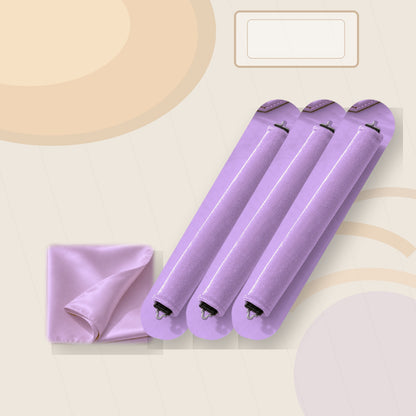 Qelavo® Velvet Heatless Curling Rod Set