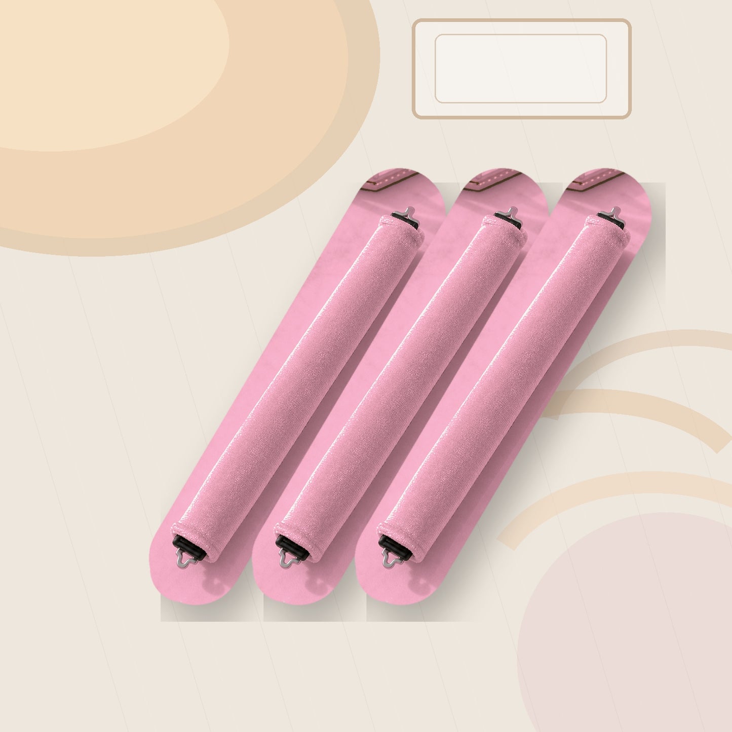 Qelavo® Velvet Heatless Curling Rod Set