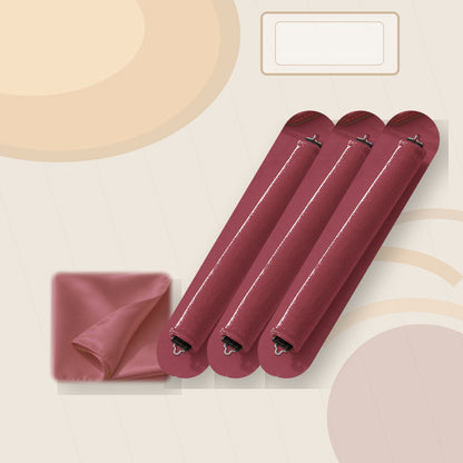 Qelavo® Velvet Heatless Curling Rod Set