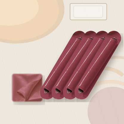 Qelavo® Velvet Heatless Curling Rod Set