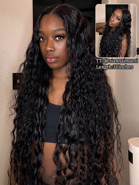 Recommend 16"-34" Loose Deep Wave 7x6/13x6 Full Lace Frontal Wig