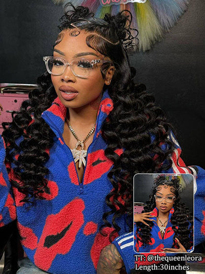 Recommend 16"-34" Loose Deep Wave 7x6/13x6 Full Lace Frontal Wig
