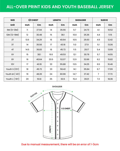 USA 250th Anniversary Baseball Jersey